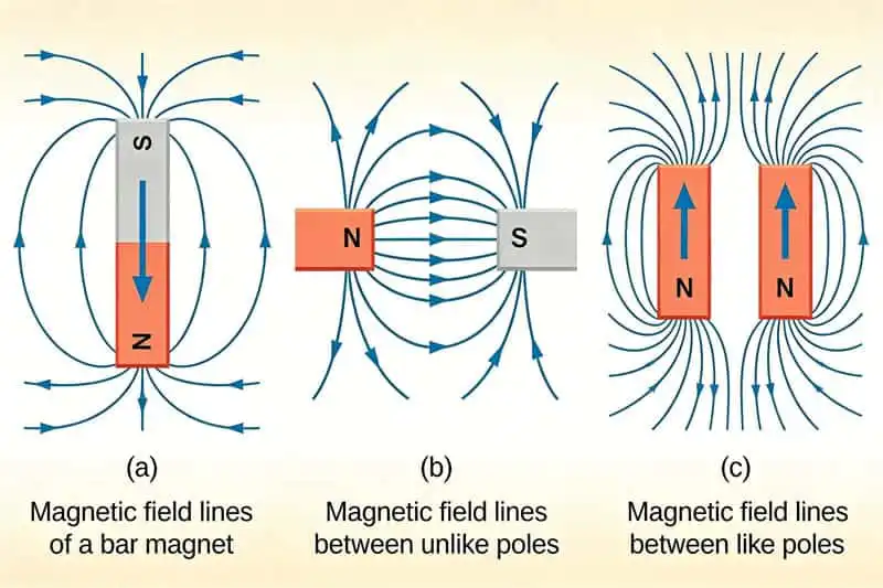 Richtung der Magnetfeldlinien2