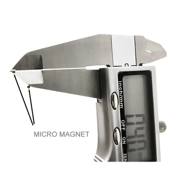 micro magnet size and shape reference