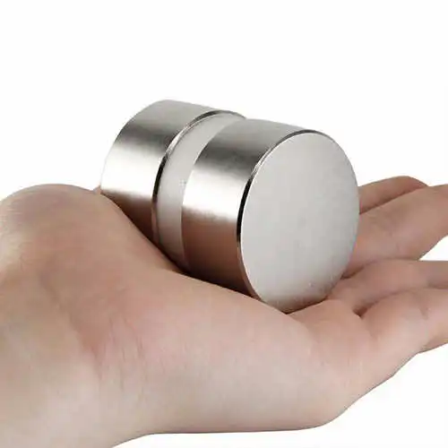 Custom N52 neodymium disc magnets manufactured by OSENC for OEM applications