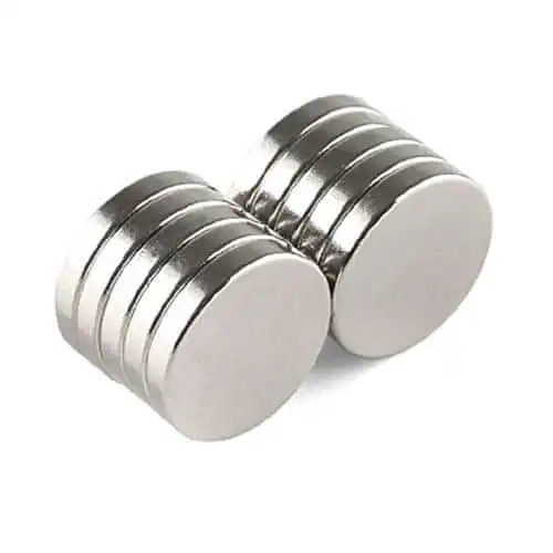 Real OSENC nickel coated neodymium magnets for Chrome versus Nickel comparison