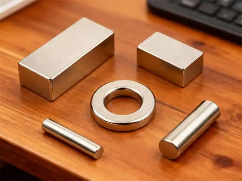 Real OSENC cylinder and other neodymium magnet geometries