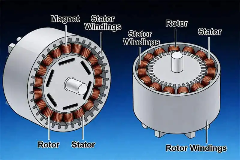 Permanent Magnet Motor vs Induction Motor