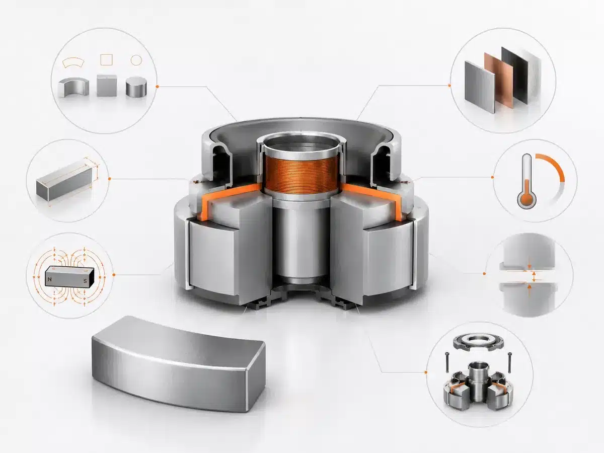 Loudspeaker magnet selection factors for custom neodymium magnet projects