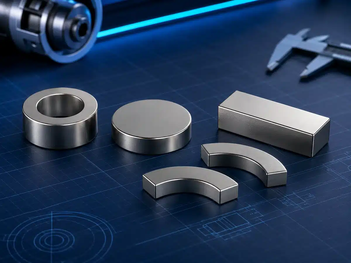 Optionen für Ring-, Scheiben-, Block- und Segmentmagnete aus Neodym für Magnetkupplungen
