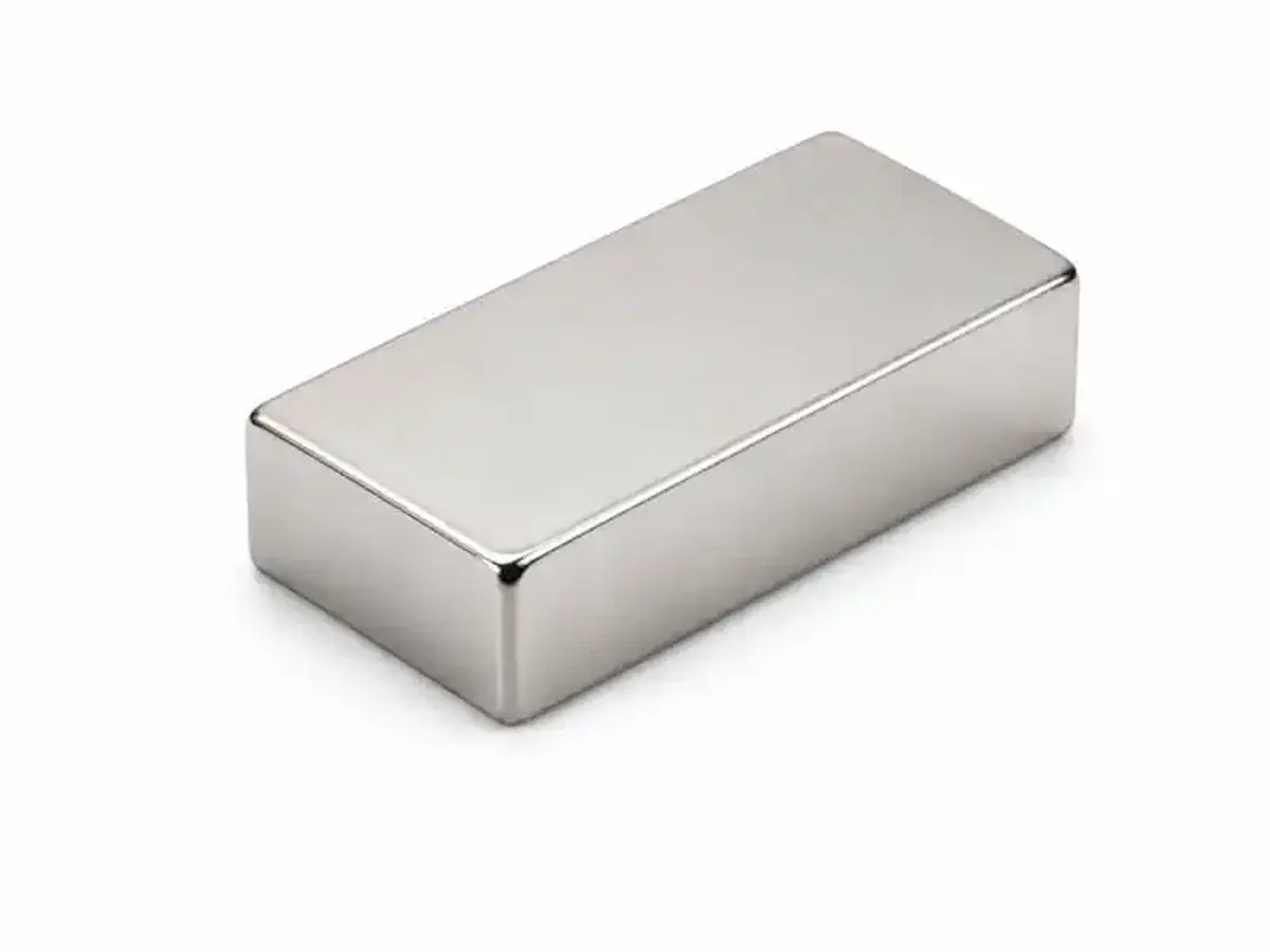 Block neodymium magnet shape for compact custom N55 projects