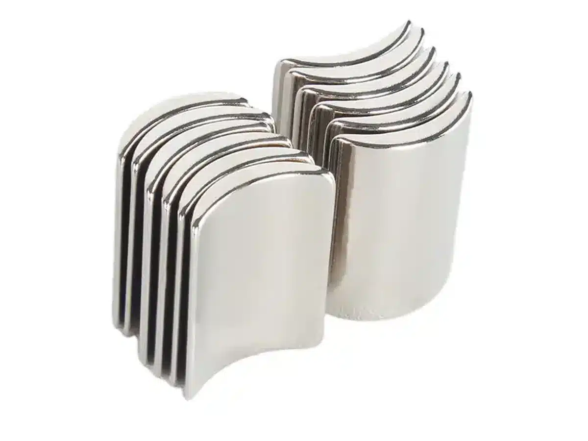 Neodymium arc segment magnets supplied by OSENC