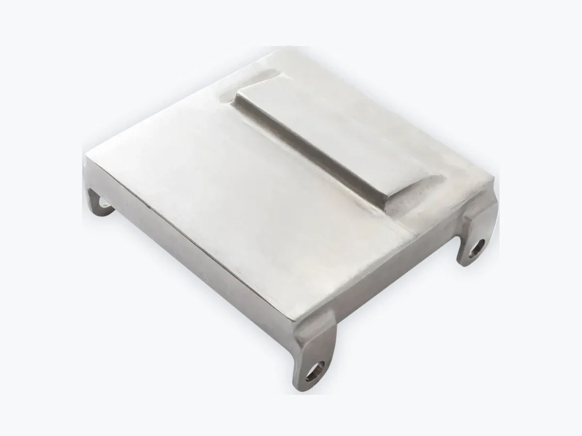 OSENC plate magnet for chute and hopper ferrous separation